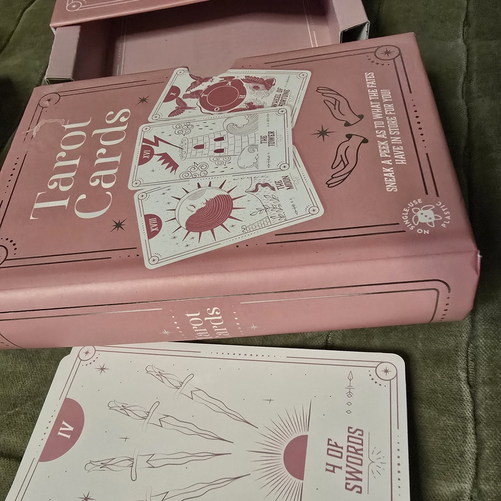 Pink Tarot Card Set